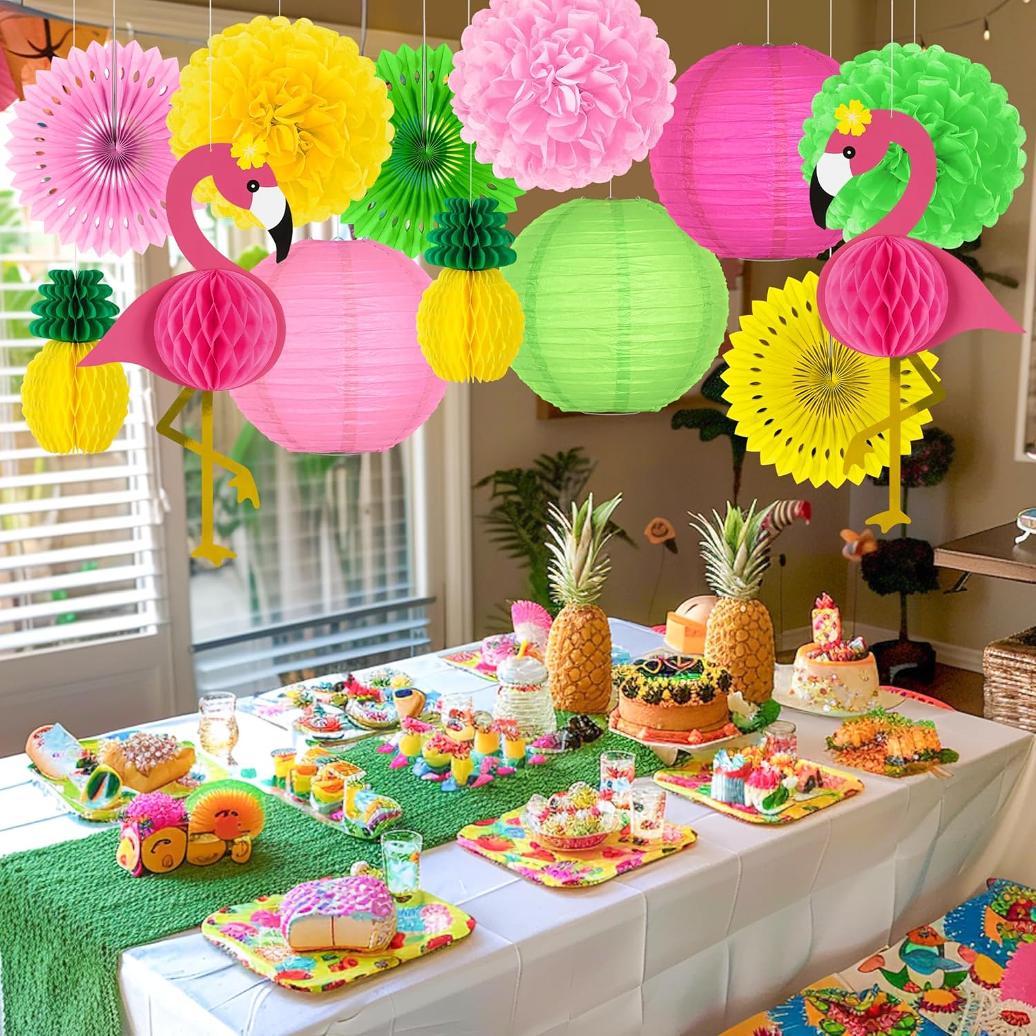 13PCS Hawaiian Party Decorations Set