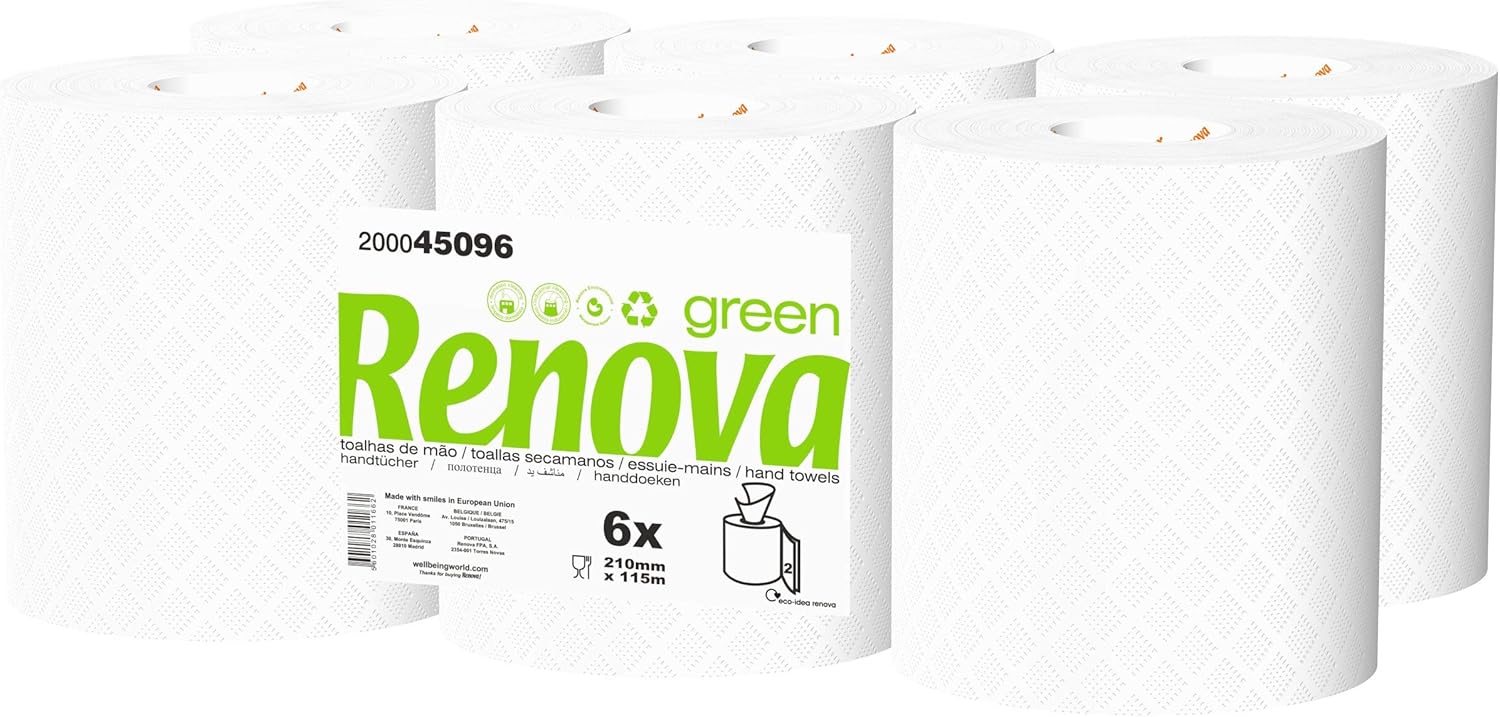 Renova Kitchen Paper Roll 115 Pieces