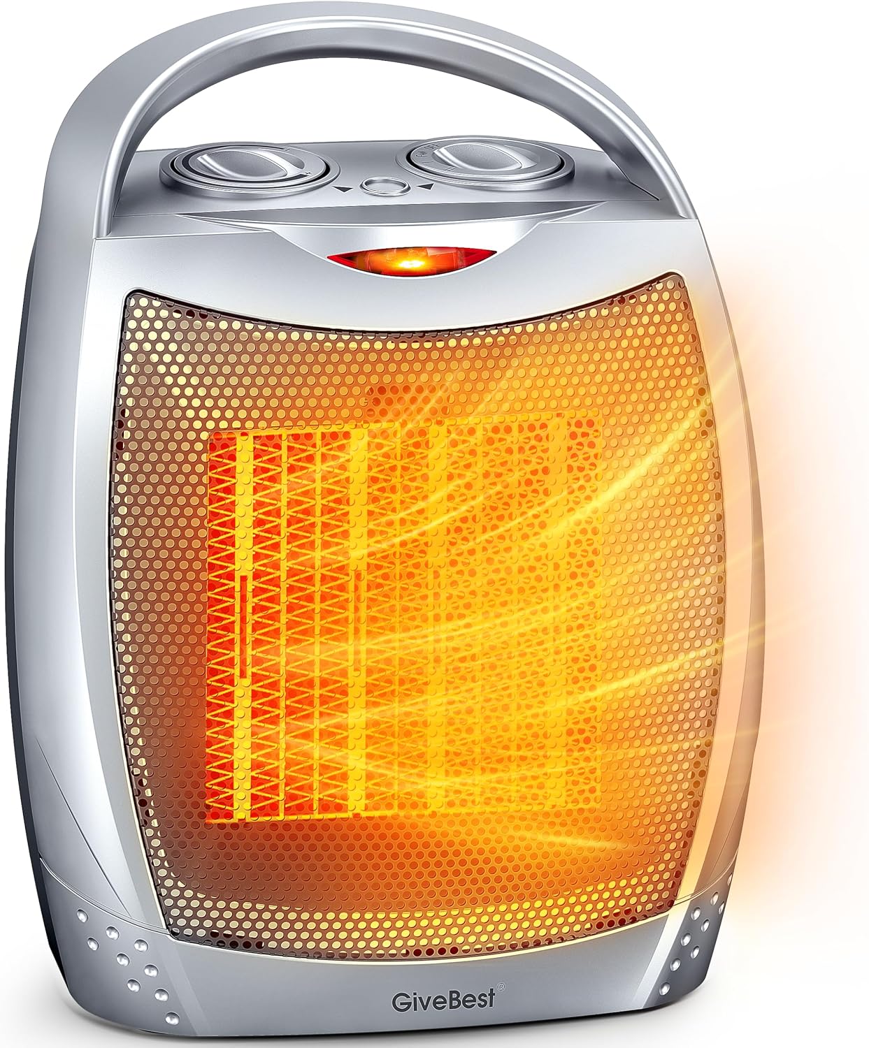 GiveBest Portable Electric Heater with Thermostat