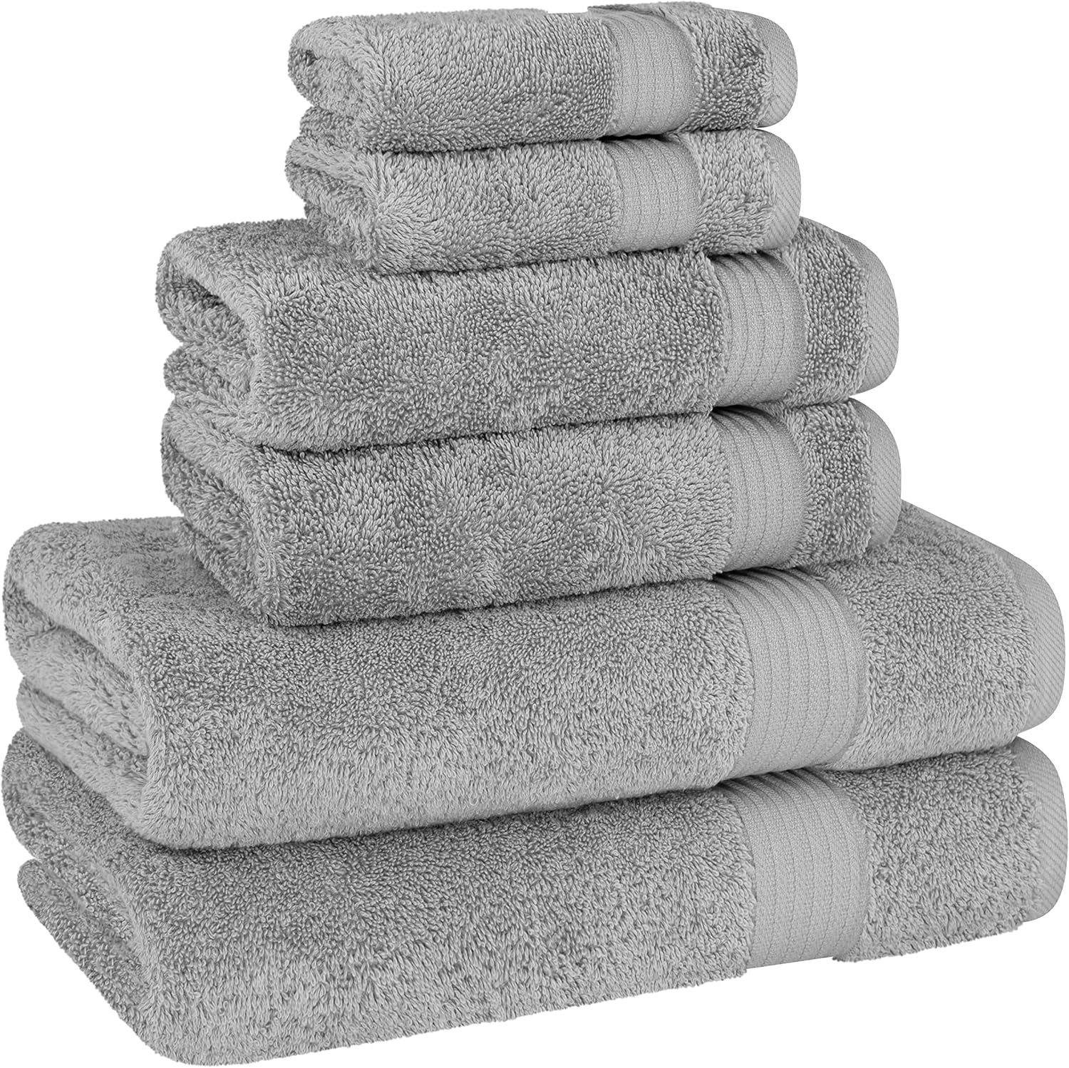 Cotton Paradise 6 Piece Towel Set 100 Cotton