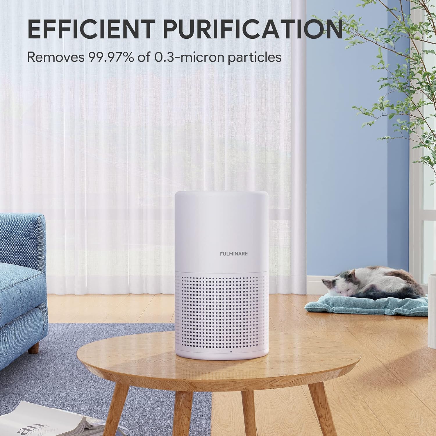 FUL MINARE H13 HEPA Air Purifier for Bedroom