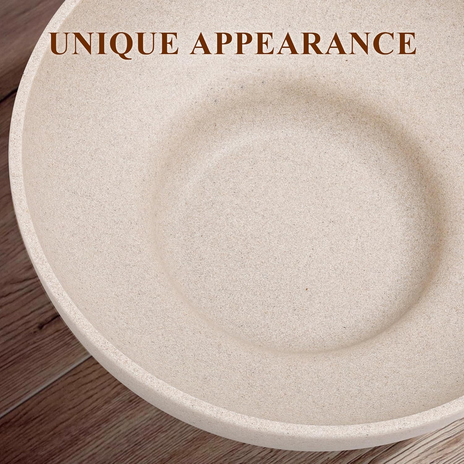 Modern Handmade Resin Decorative Bowl for Home and Kitchen